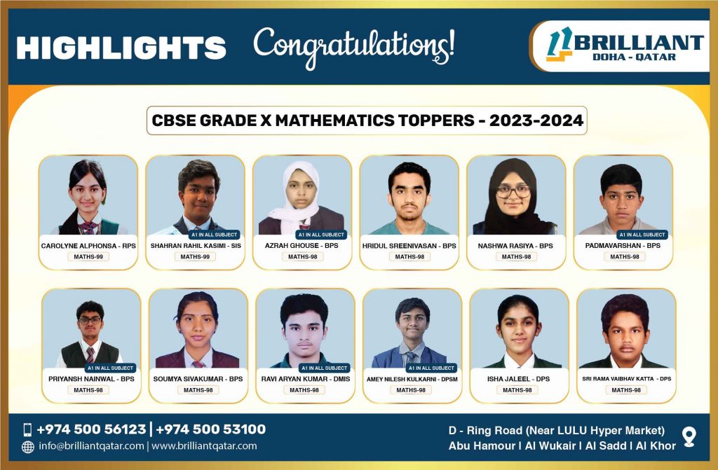 Brilliant-Qatar-CBSE-10-Maths-Results-2024-P2
